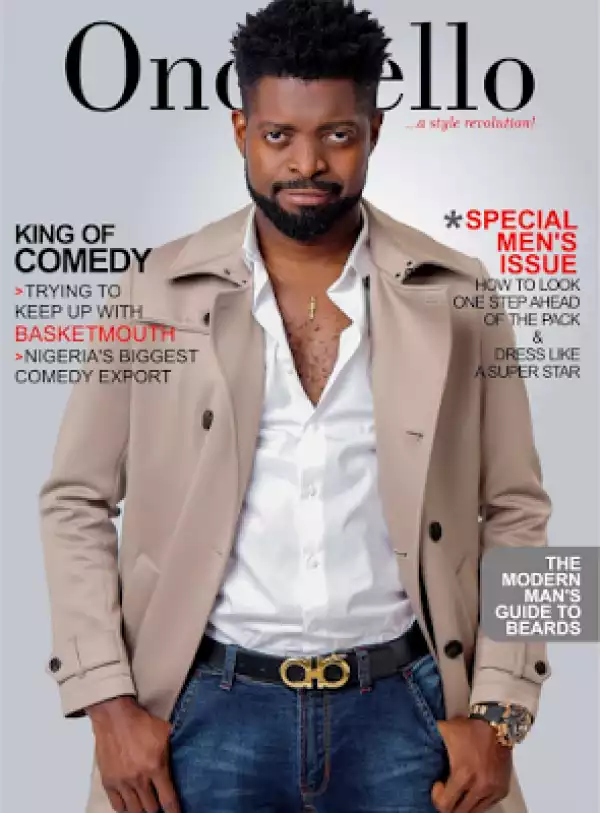 King Of Comedy!! Basketmouth Covers OnoBello.com‘Special Men’s Issue’